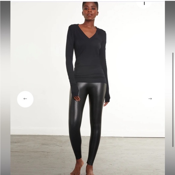 Commando Faux Leather Leggings - Picture 4 of 9